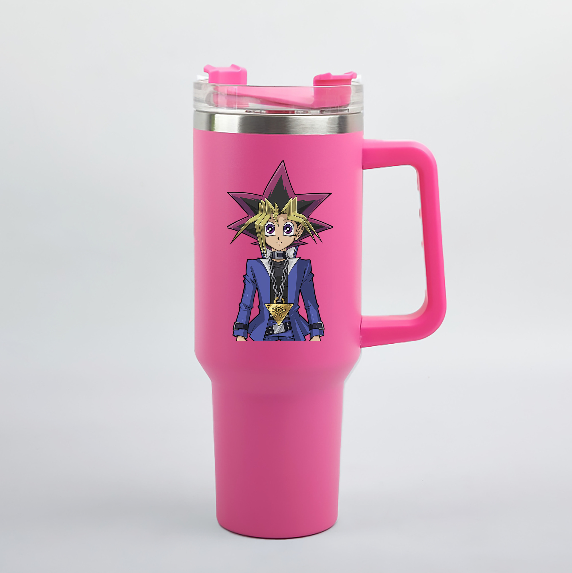 （画像用） 遊☆戯☆王 Yu-Gi-Oh! 1200mL車用タンブラー（カラープリント）